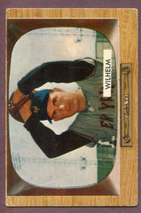 1955 Bowman Baseball #001 Hoyt Wilhelm Giants VG 457102