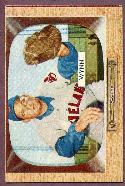 1955 Bowman Baseball #038 Early Wynn Indians EX 457105