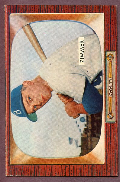 1955 Bowman Baseball #065 Don Zimmer Dodgers EX-MT 457114