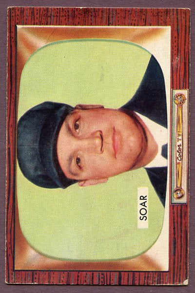 1955 Bowman Baseball #279 Hank Soar Umpire EX 457148