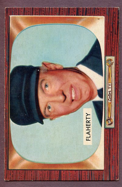 1955 Bowman Baseball #272 John Flaherty Umpire NR-MT 457177