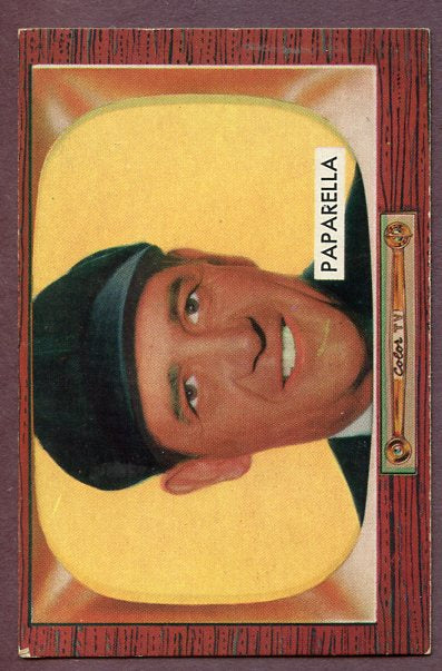 1955 Bowman Baseball #235 J.A. Paparella Umpire EX-MT 457199