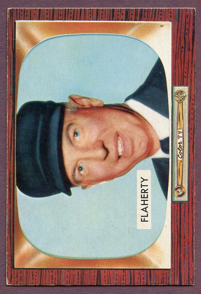 1955 Bowman Baseball #272 John Flaherty Umpire EX-MT 457207