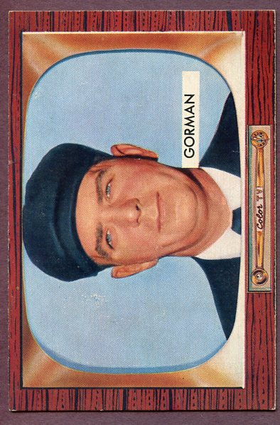 1955 Bowman Baseball #293 Thomas Gorman Umpire EX-MT 457220