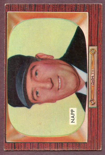 1955 Bowman Baseball #250 Larry Napp Umpire EX+/EX-MT 457235