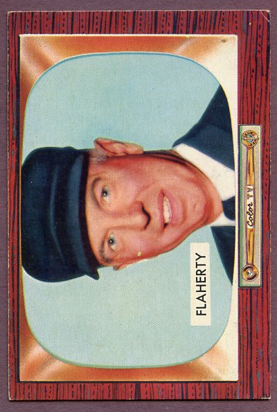 1955 Bowman Baseball #272 John Flaherty Umpire EX+/EX-MT 457237
