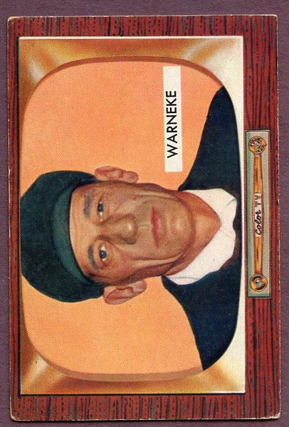 1955 Bowman Baseball #299 Lon Warneke Umpire EX+/EX-MT 457246