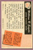 1955 Bowman Baseball #301 William Engeln Umpire EX+/EX-MT 457248