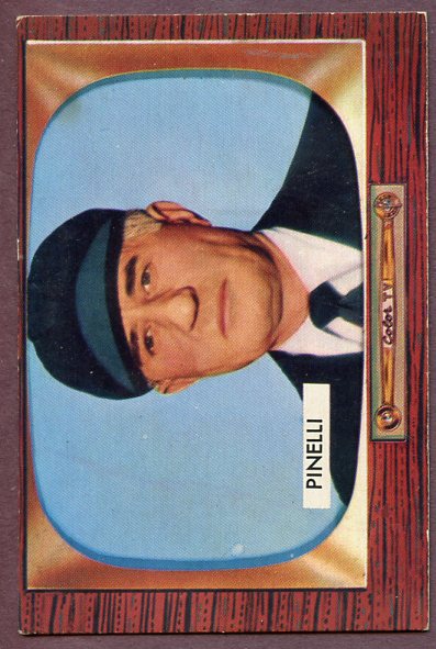 1955 Bowman Baseball #307 Babe Pinelli Umpire EX+/EX-MT 457250