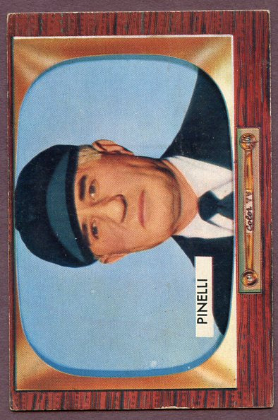 1955 Bowman Baseball #307 Babe Pinelli Umpire EX+/EX-MT 457251