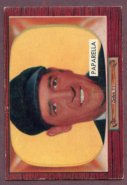 1955 Bowman Baseball #235 J.A. Paparella Umpire EX 457259