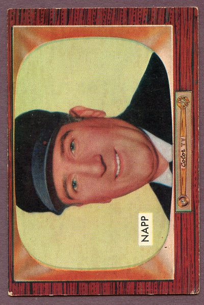 1955 Bowman Baseball #250 Larry Napp Umpire EX 457261