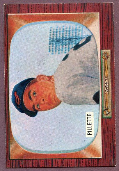 1955 Bowman Baseball #244 Duane Pillette Orioles NR-MT 457298