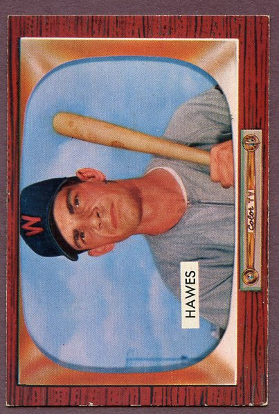 1955 Bowman Baseball #268 Roy Hawes Senators EX-MT 457410