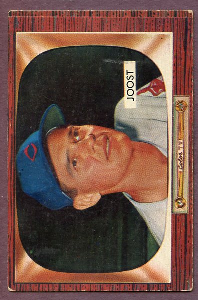 1955 Bowman Baseball #263 Eddie Joost Indians EX 457505