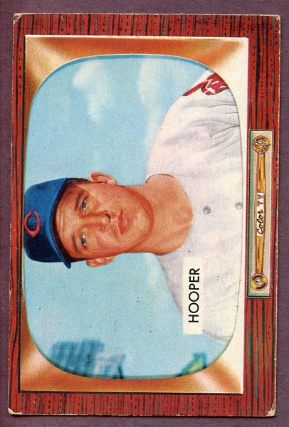 1955 Bowman Baseball #271 Bob Hooper Indians EX 457514