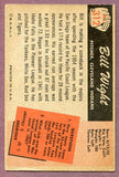 1955 Bowman Baseball #312 Bill Wight Indians EX 457544