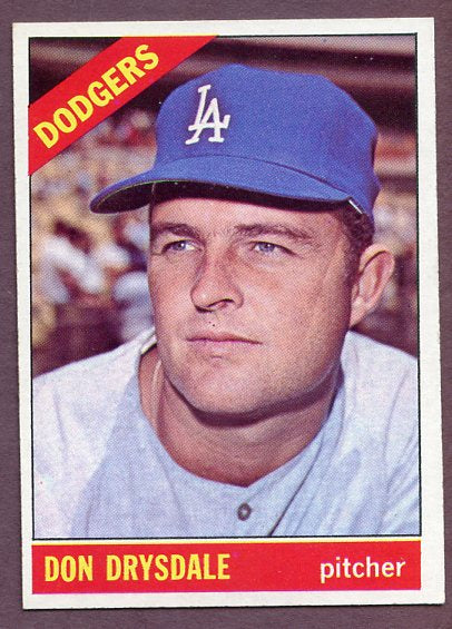 1966 Topps Baseball #430 Don Drysdale Dodgers NR-MT 457556