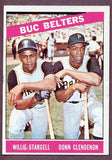 1966 Topps Baseball #099 Willie Stargell Donn Clendenon NR-MT 457560