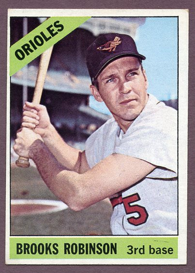 1966 Topps Baseball #390 Brooks Robinson Orioles EX+/EX-MT 457570