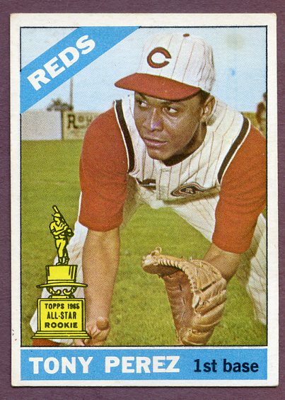 1966 Topps Baseball #072 Tony Perez Reds EX 457574