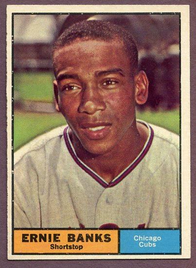 1961 Topps Baseball #350 Ernie Banks Cubs NR-MT 457580