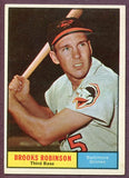 1961 Topps Baseball #010 Brooks Robinson Orioles EX-MT 457584