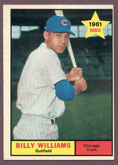 1961 Topps Baseball #141 Billy Williams Cubs EX-MT oc 457585