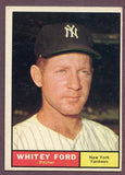 1961 Topps Baseball #160 Whitey Ford Yankees EX-MT 457586