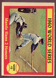 1961 Topps Baseball #307 World Series Game 2 Mickey Mantle EX-MT 457587