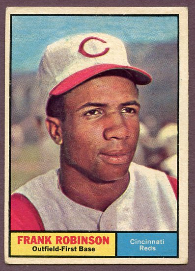 1961 Topps Baseball #360 Frank Robinson Reds VG-EX 457594