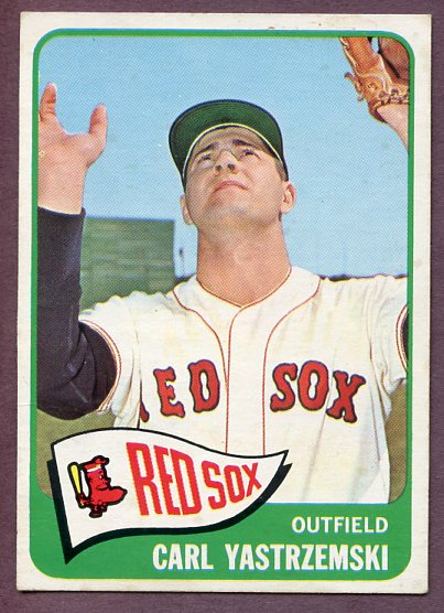 1965 Topps Baseball #385 Carl Yastrzemski Red Sox EX-MT 457599