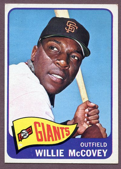 1965 Topps Baseball #176 Willie McCovey Giants EX-MT 457609