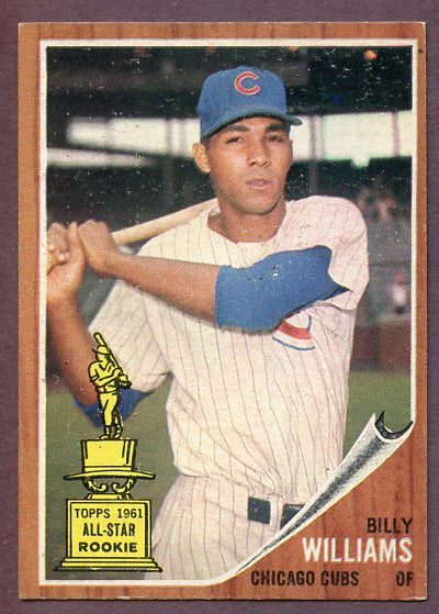 1962 Topps Baseball #288 Billy Williams Cubs VG-EX 457638