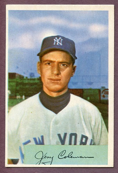 1954 Bowman Baseball #081 Jerry Coleman Yankees NR-MT 457666