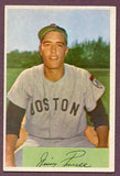 1954 Bowman Baseball #210 Jimmy Piersall Red Sox NR-MT 457685