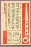 1954 Bowman Baseball #115 Don Bollweg A's NR-MT 457694