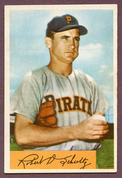 1954 Bowman Baseball #059 Bob Schultz Pirates NR-MT 457714