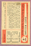 1954 Bowman Baseball #009 Davey Williams Giants NR-MT 457724