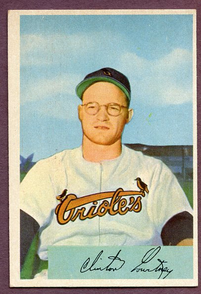 1954 Bowman Baseball #069 Clint Courtney Orioles NR-MT 457727