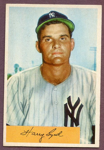 1954 Bowman Baseball #049 Harry Byrd Yankees NR-MT 457730