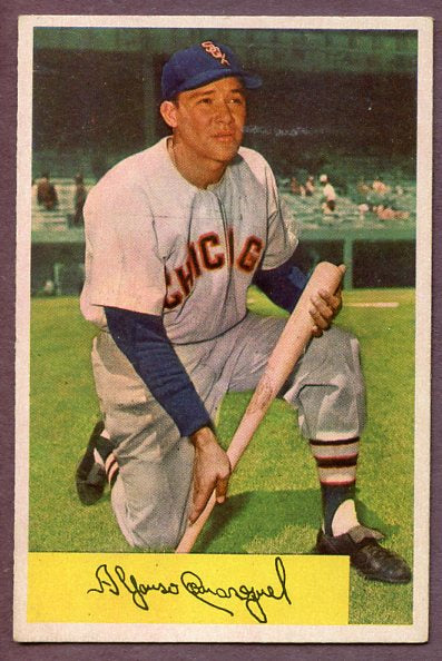 1954 Bowman Baseball #054 Chico Carrasquel White Sox NR-MT 457740
