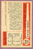1954 Bowman Baseball #215 Johnny Bucha Tigers NR-MT 457797