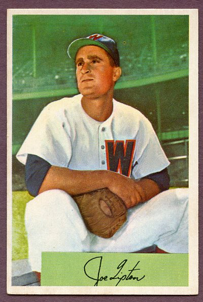 1954 Bowman Baseball #180 Joe Tipton Senators NR-MT 457804