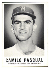 1960 Leaf Baseball #004 Camilo Pascual Senators NR-MT 457827