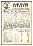 1960 Leaf Baseball #024 Lou Berberet Tigers NR-MT 457846