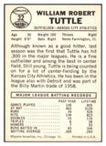 1960 Leaf Baseball #032 Bill Tuttle A's NR-MT 457854