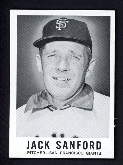 1960 Leaf Baseball #054 Jack Sanford Giants NR-MT 457875