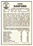 1960 Leaf Baseball #054 Jack Sanford Giants NR-MT 457875