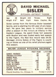 1960 Leaf Baseball #064 Dave Sisler Tigers NR-MT 457884